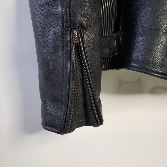 Wilsons Leather Heavy Riding Jacket XL - Picture 7 of 9